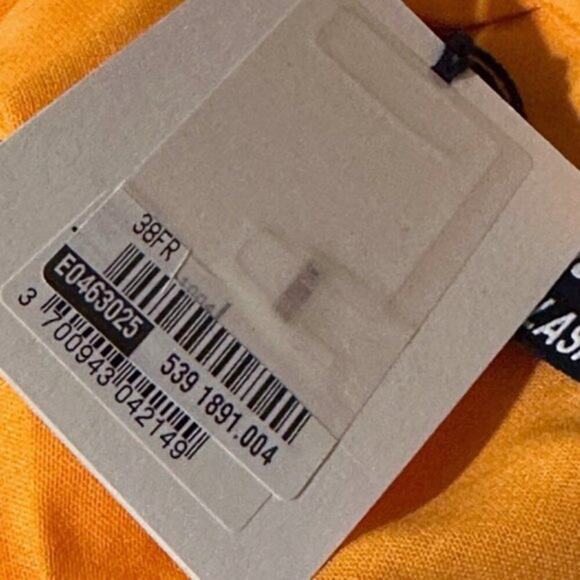 Jacquemus Passio crepe Orange button up shirt size 6 - Picture 11 of 11